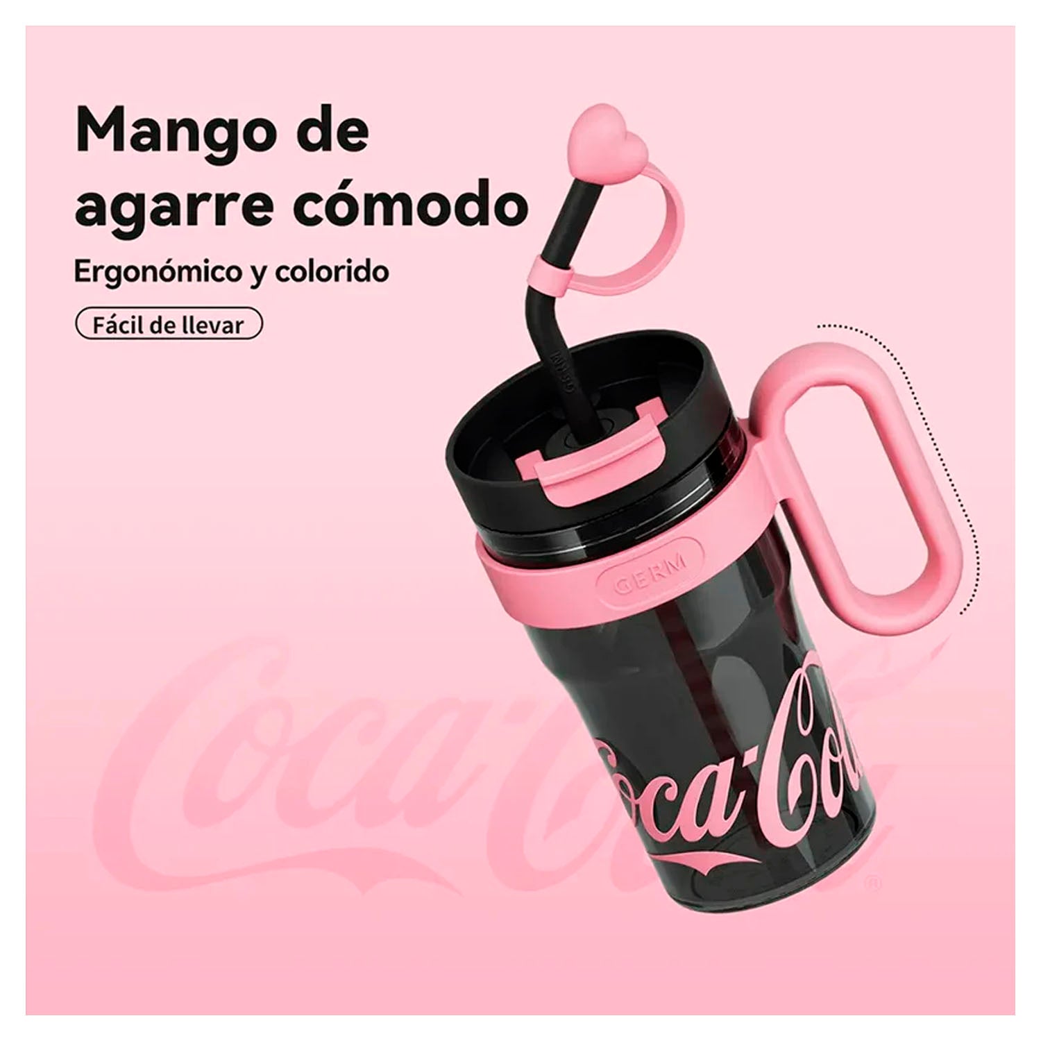 Coca-Cola x Germ - Tomatodo Tritan Negro 800ml (27 oz)