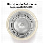 Vaso térmico Germ Coca‑Cola Blanco Estelar 750ml