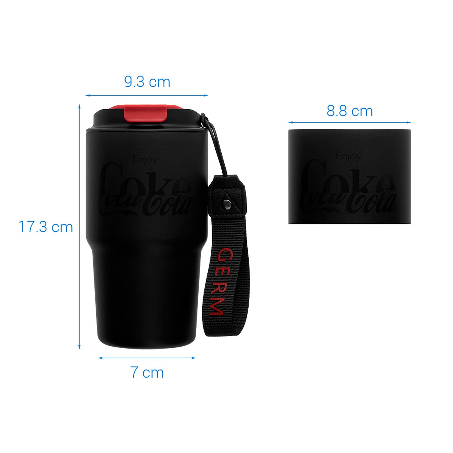 Coca-Cola x Germ - Vaso Térmico Negro Noche 590ml