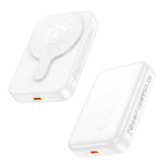 Power Bank Magnético Hoco J117A Blanco 10000mAh PD 20W