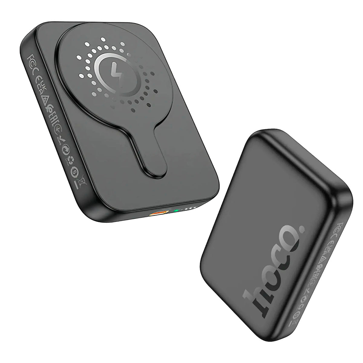 Power Bank Magnético Hoco J117A Negro 10000mAh PD 20W