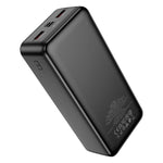 Power Bank Hoco J136B Negro 30000mAh PD 20W + QC 22.5W