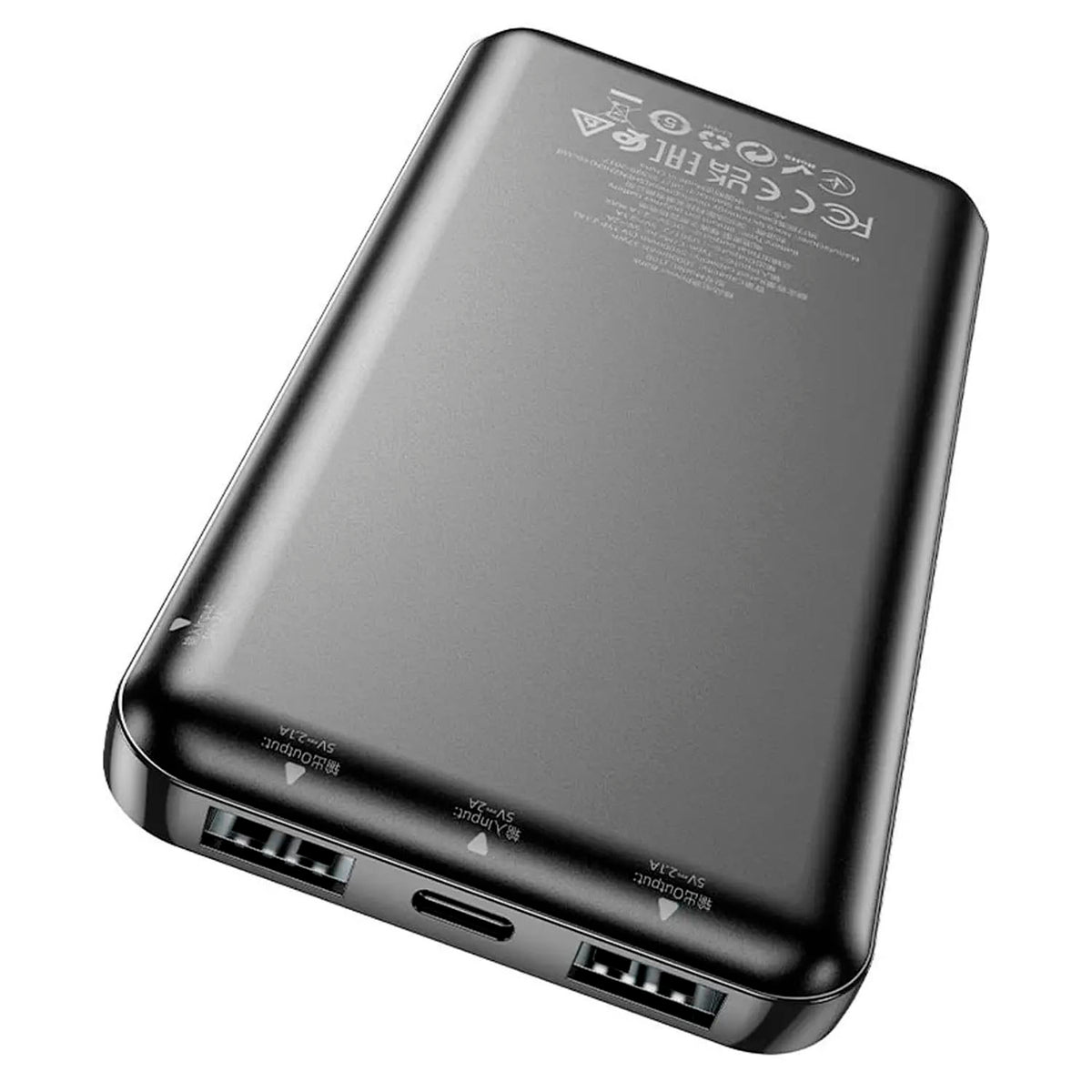 Power Bank Hoco J100 Negro 10000mAh USB-A