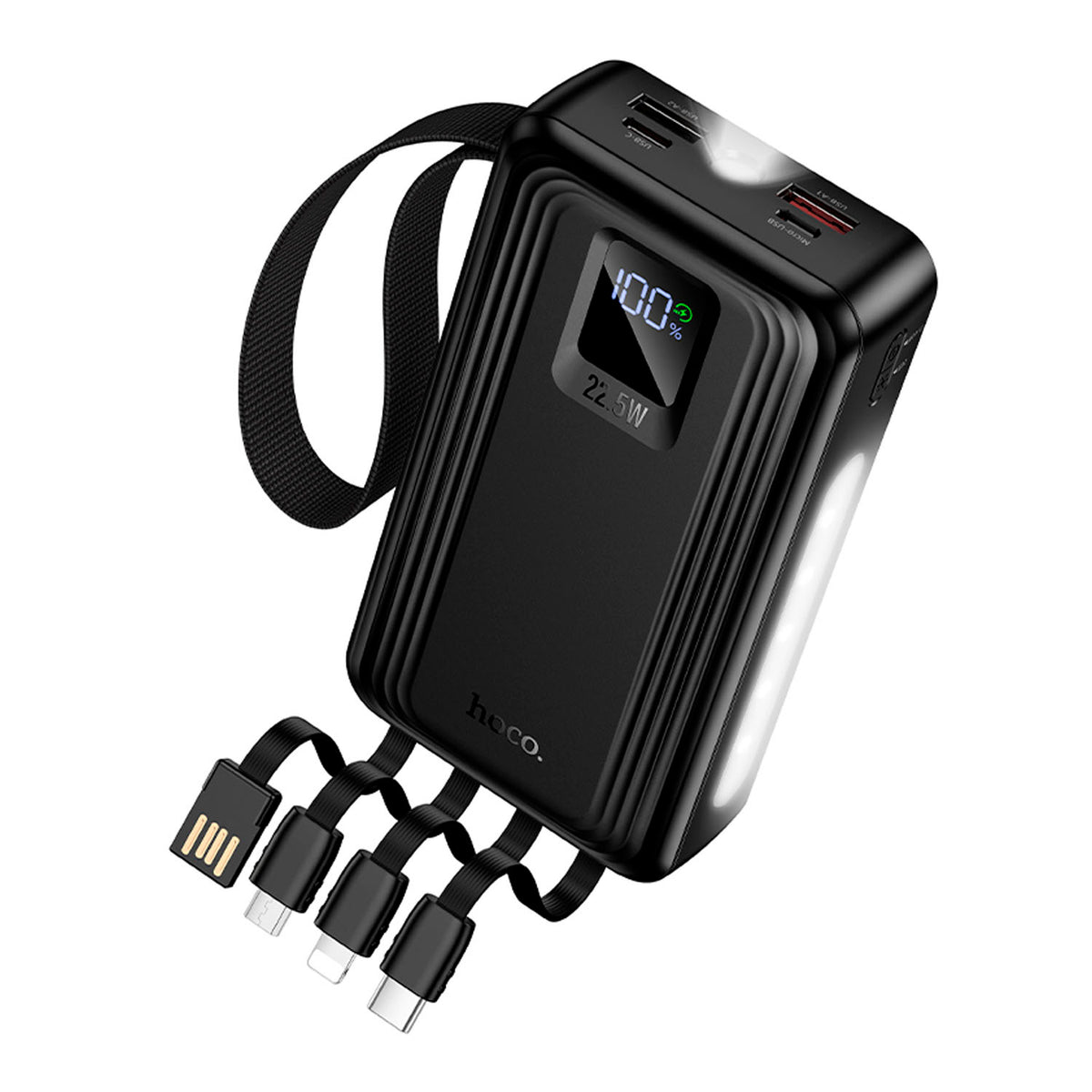 Power Bank Hoco J173 Negro 20000mAh 22.5W + PD 20W