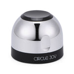 Stopper para champán Circle Joy Plateado Sello elegante