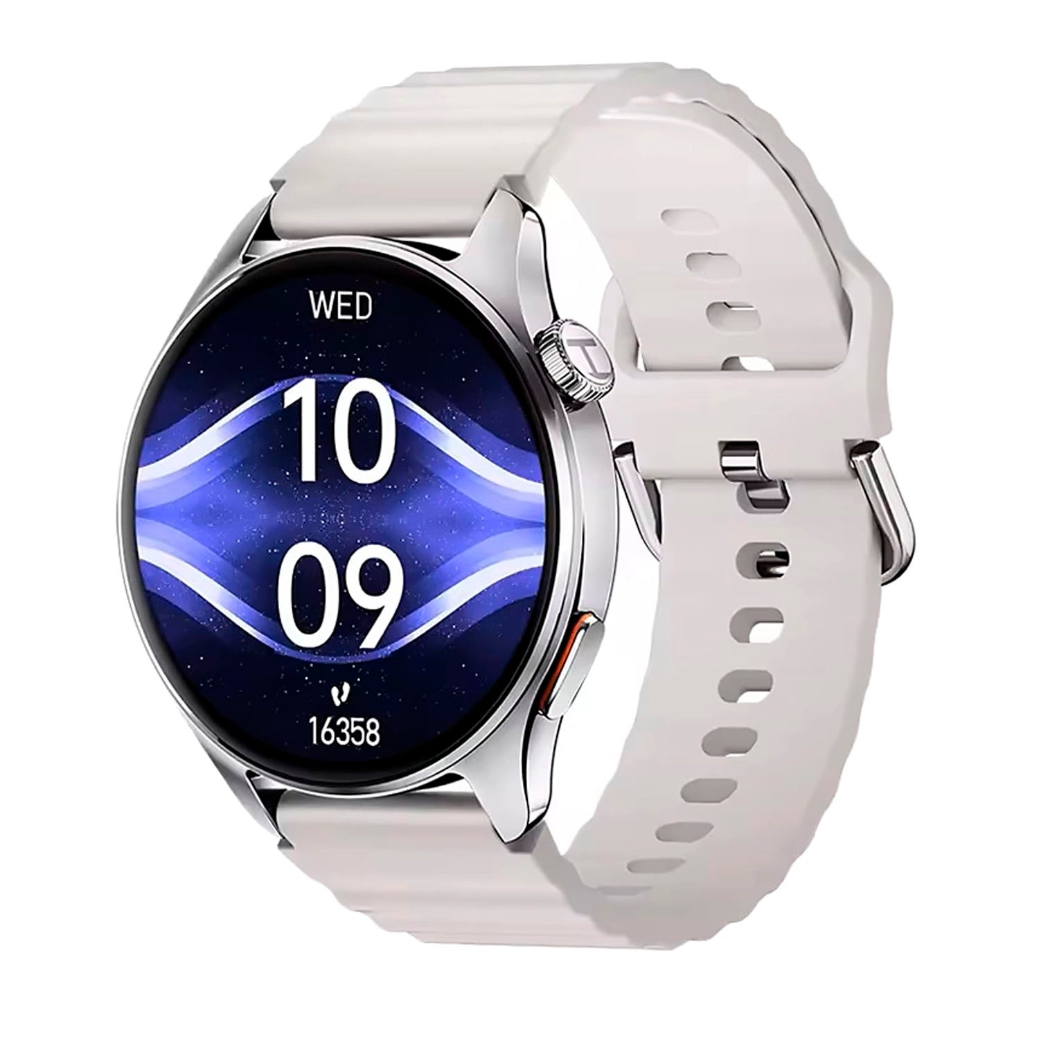 HAYLOU - Smartwatch Watch 4S Silver Pantalla AMOLED GPS Bluetooth