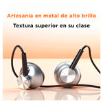 SOLOHOUR - Audífonos Alámbricos Solcord W02 Negro con Cable Jack 3.5 mm