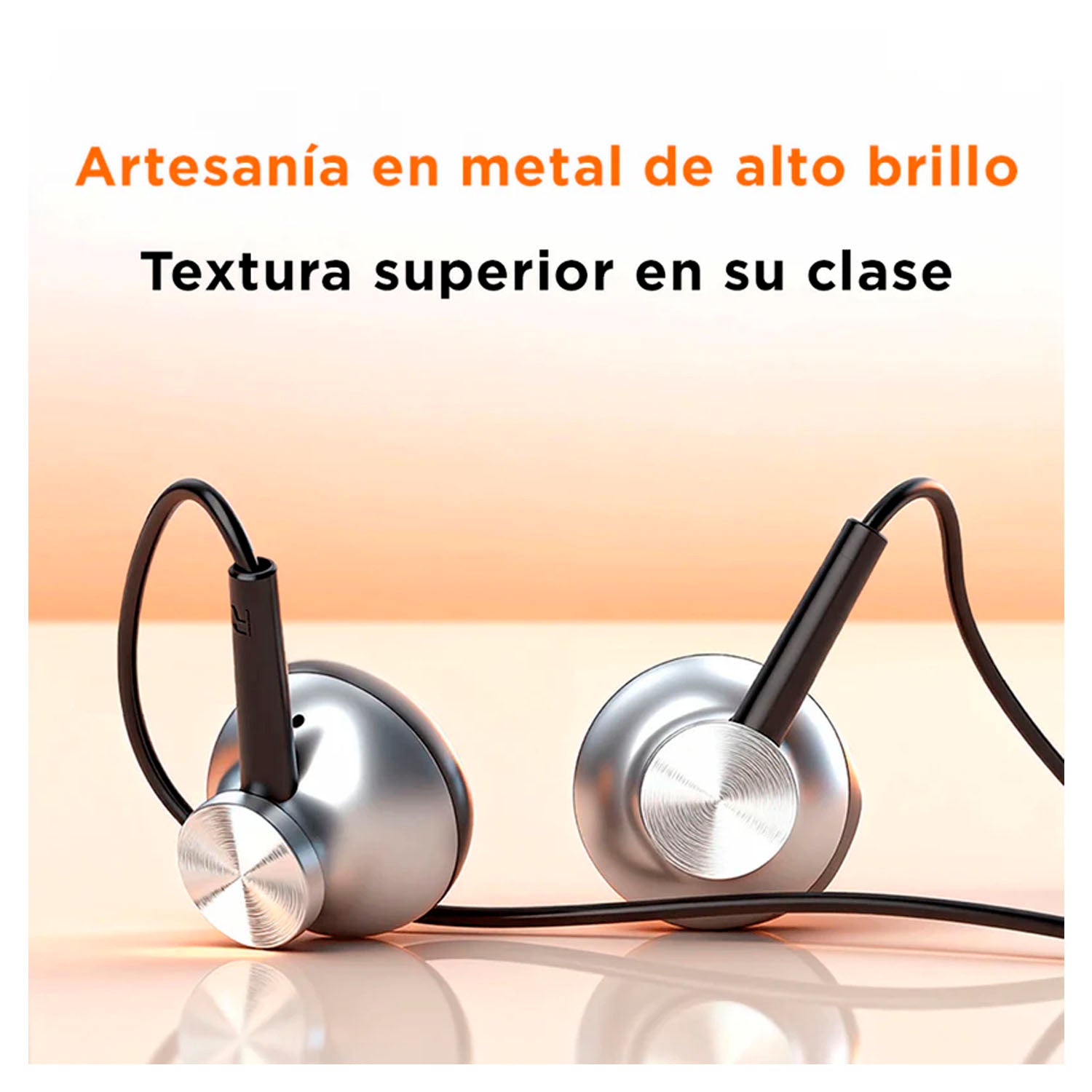 SOLOHOUR - Audífonos Alámbricos Solcord W02 Negro con Cable Jack 3.5 mm