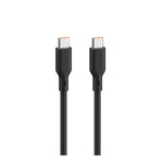 SOLOHOUR - Cargador Rápido GaN 65W Negro con Cable USB-C a USB-C 3 en 1