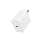 SOLOHOUR - Cargador Rápido GaN 45W Blanco con Cable USB-C a USB-C