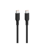 SOLOHOUR - Cargador Rápido GaN 45W Negro con Cable USB-C a USB-C