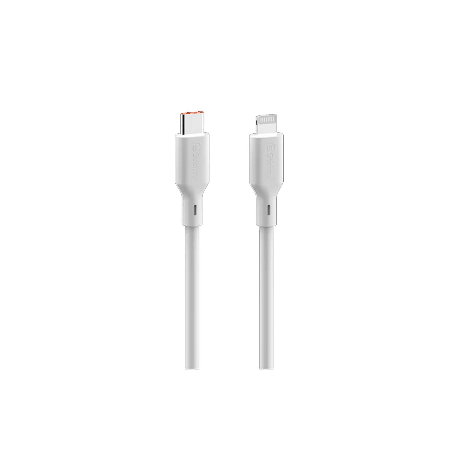 SOLOHOUR - Cable de Carga Rápida Type-C a Lightning 1M Blanco 480Mbps