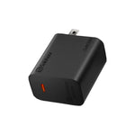 Cargador Rápido Solohour GaN 30W Negro con Cable Type-C