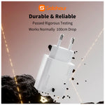 Kit Cargador Rápido SoloHour A301L 30W GaN + Cable USB-C a Lightning