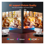 MAGCUBIC - Proyector HY450 Max Blanco Full HD 1080P 1100 ANSI
