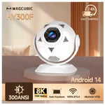 MAGCUBIC - Proyector HY300F Blanco Android 180° Bluetooth