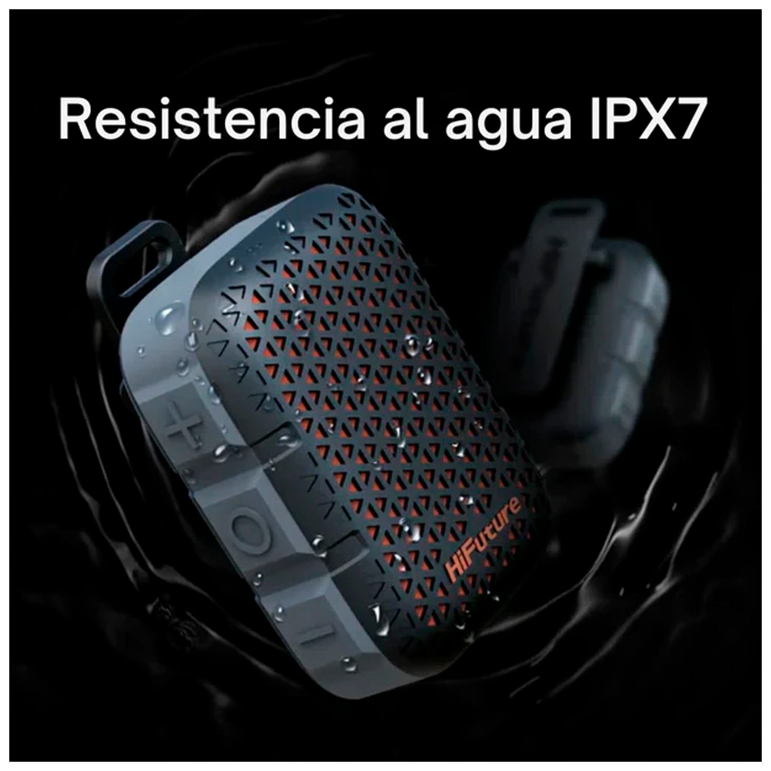 Hifuture - Parlante Pocket S Negro 5W Bluetooth 5.3