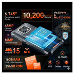 CUBOT - Smartphone KingKong ES 3 Negro 128GB 12GB RAM Resistente