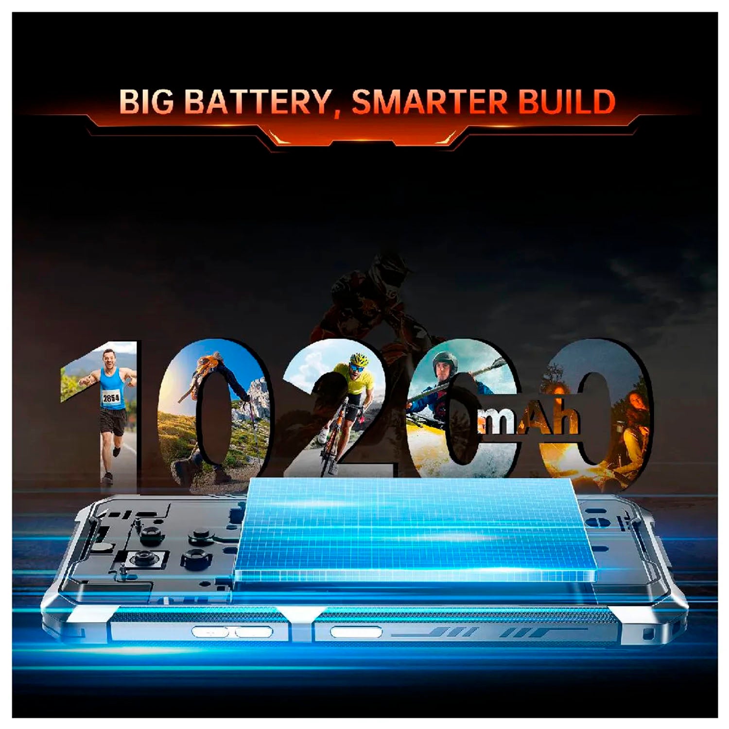 CUBOT - Smartphone KingKong ES 3 Negro 128GB 12GB RAM Resistente