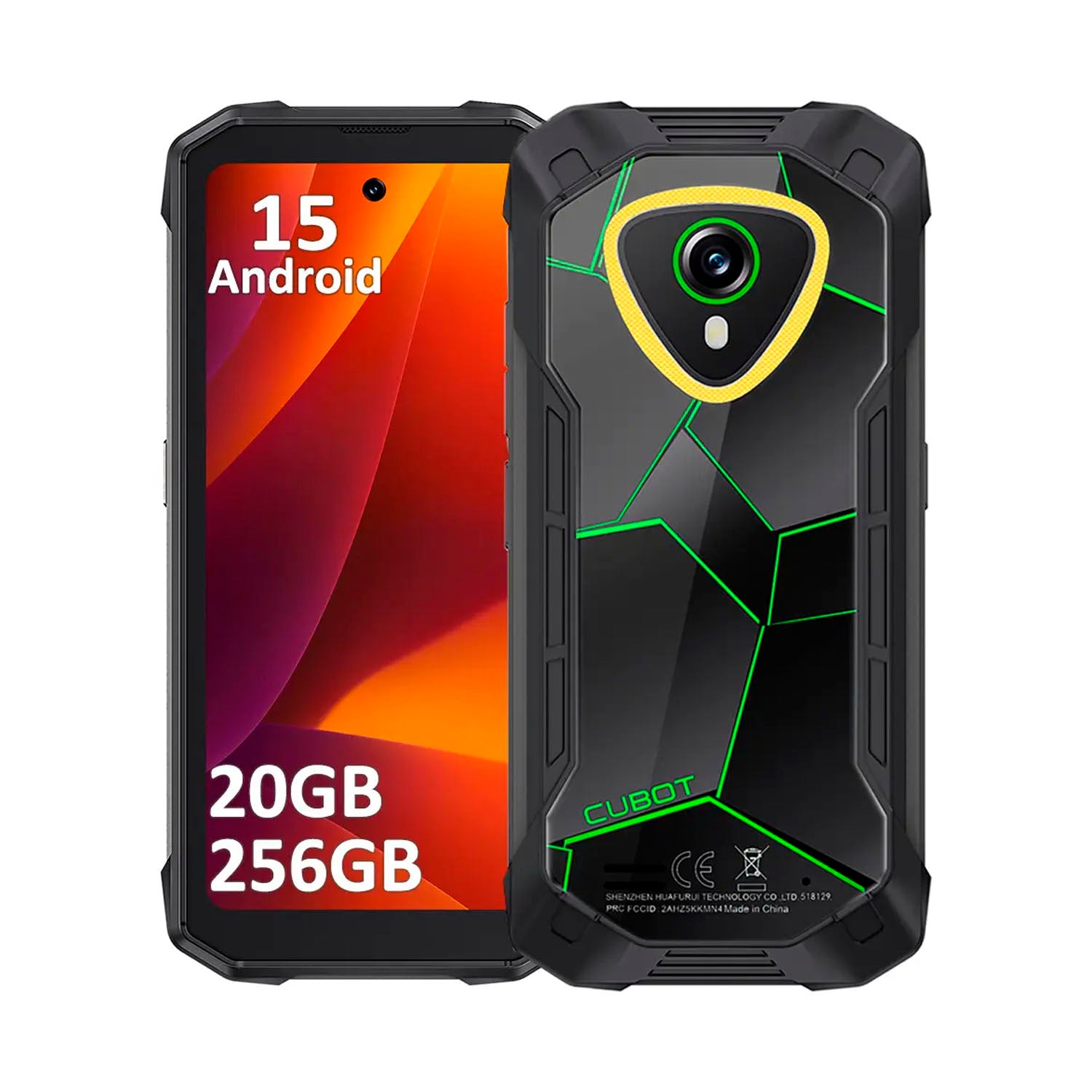 CUBOT - Smartphone KingKong Mini 4 Verde 128GB 6GB RAM 4.5"