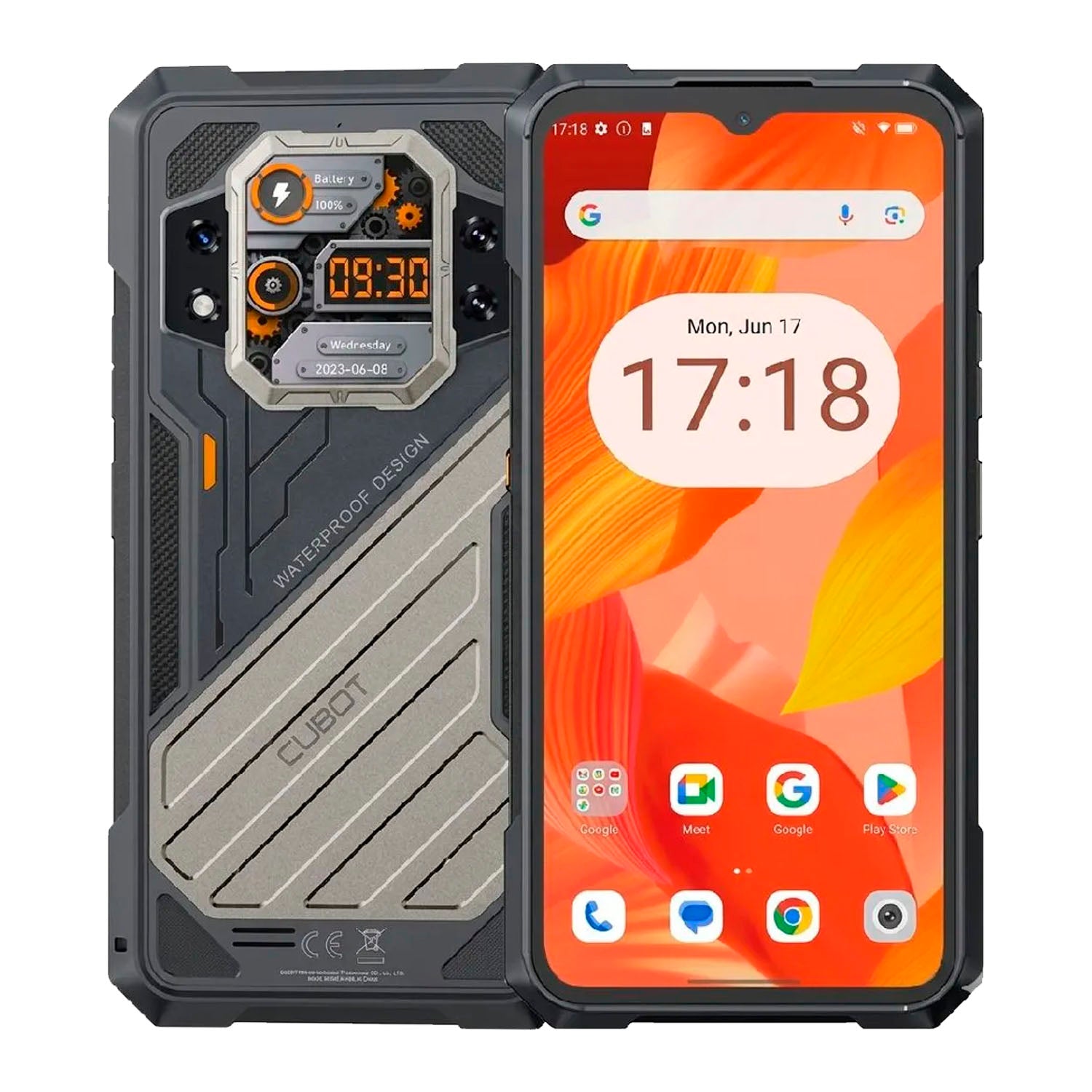 CUBOT - Smartphone KingKong X Negro 256GB 16GB RAM 5G 6.58"