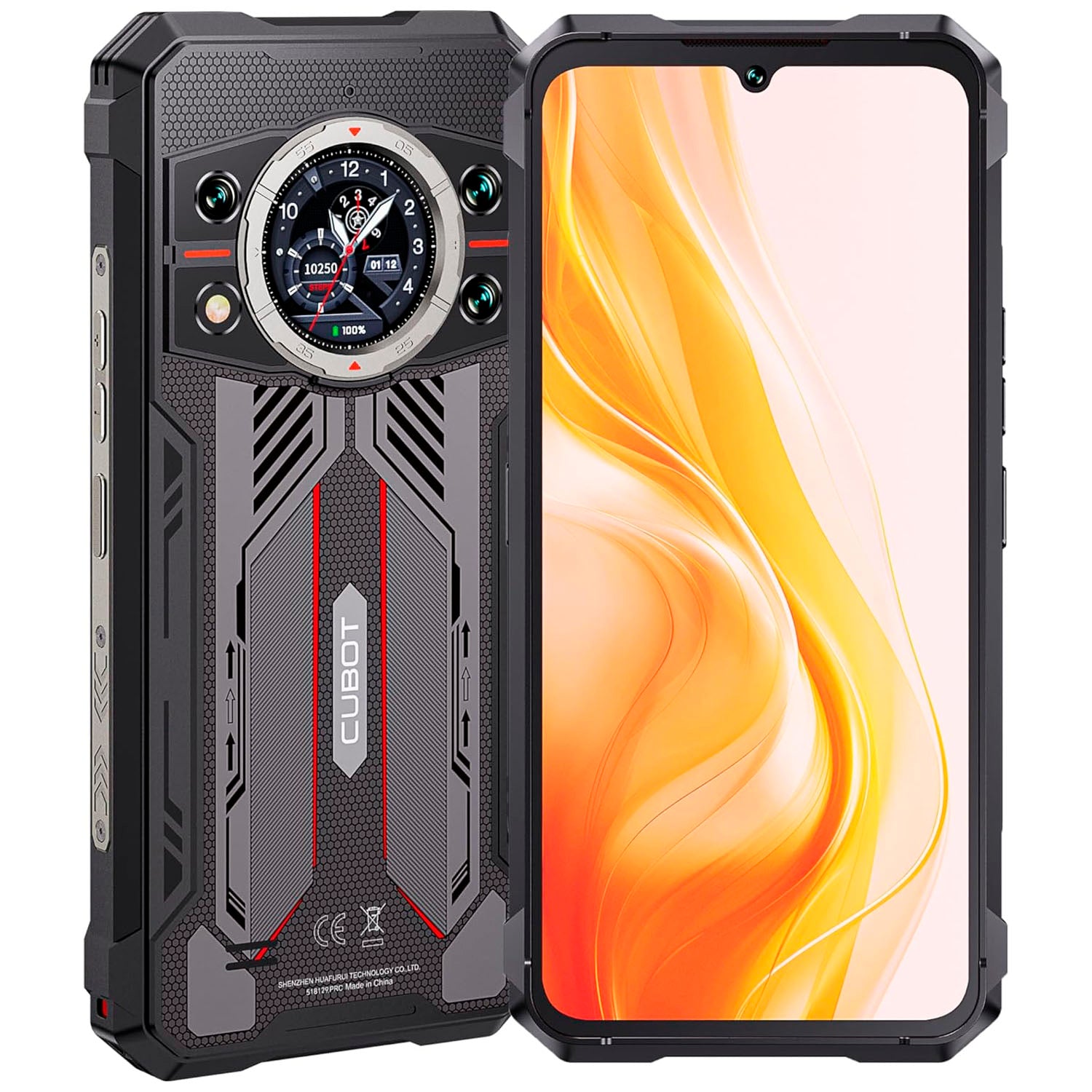CUBOT - Smartphone KingKong 11 Negro 256GB 16GB RAM Resistente