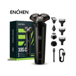 ENCHEN - Rasuradora Multifuncional X8S-C Negro 5 en 1 USB-C