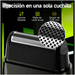 ENCHEN - Mini Afeitadora Eléctrica MS003 Negro Portátil USB-C