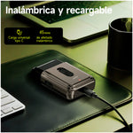 ENCHEN - Mini Afeitadora Eléctrica MS003 Negro Portátil USB-C