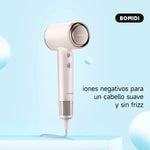 Bomidi - Secadora de Cabello HD04 Rosa Iones de Plasma Alta Velocidad
