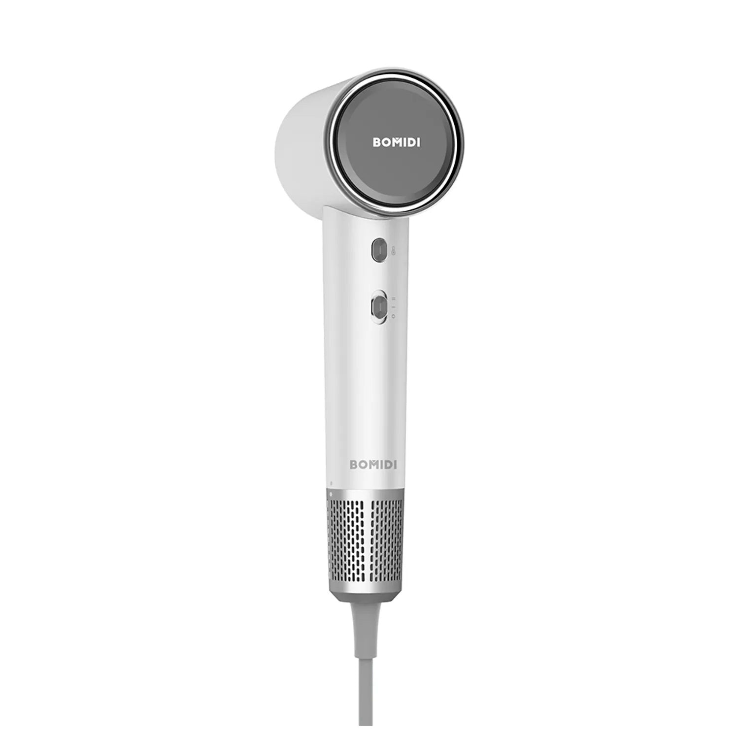 Bomidi - Secadora de Cabello HD04 Blanco Iones de Plasma Alta Velocidad