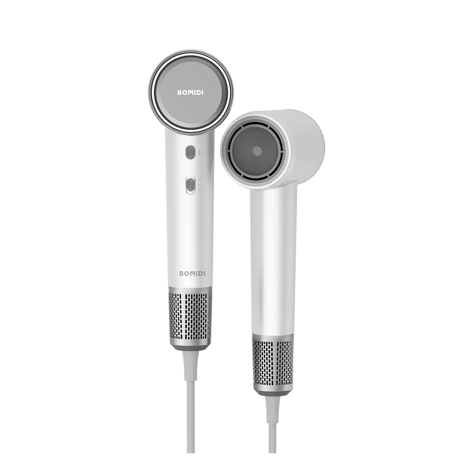Bomidi - Secadora de Cabello HD04 Blanco Iones de Plasma Alta Velocidad