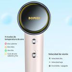 Bomidi - Secadora de Cabello HD04 Blanco Iones de Plasma Alta Velocidad