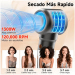 BOMIDI - Secadora de Cabello Profesional HD07 Plata 7 en 1