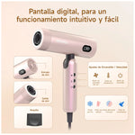 BOMIDI - Secadora de Cabello Profesional HD08 Plegable Blanco Multivoltaje