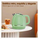 BOMIDI - Hervidor Eléctrico Retro YD-1831 Beige 1.7L 1500W