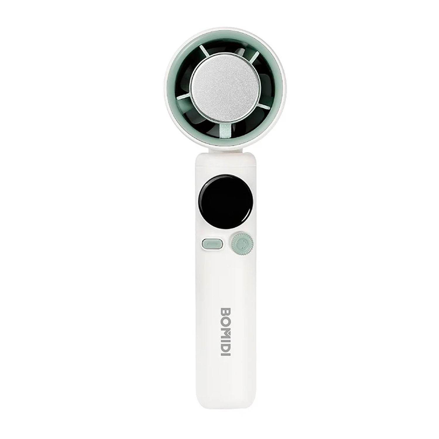 BOMIDI - Mini Ventilador MF01 Blanco Portátil Recargable USB-C