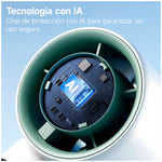 BOMIDI - Mini Ventilador MF01 Blanco Portátil Recargable USB-C