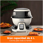 BOMIDI - Freidora de Aire AF01 Blanca 6L Digital 1700W