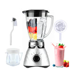 BOMIDI - Licuadora BJ01 Silver 1000W Vaso de Vidrio 1.5L + Vaso Portátil