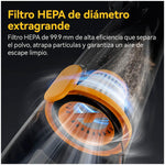 DEERMA - Aspiradora 2 en 1 DX170 Blanco 600W