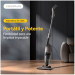 DEERMA - Aspiradora DX120C Blanca 2 en 1 600W