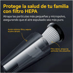 DEERMA - Aspiradora DX120C Blanca 2 en 1 600W