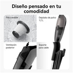 DEERMA - Aspiradora DX120C Blanca 2 en 1 600W