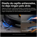 DEERMA - Aspiradora Robot Inteligente DEM-S30 Negra con Estación de Vaciado Automático