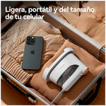 DEERMA - Plancha y Vaporizador Portátil GT01 Blanco 1400W