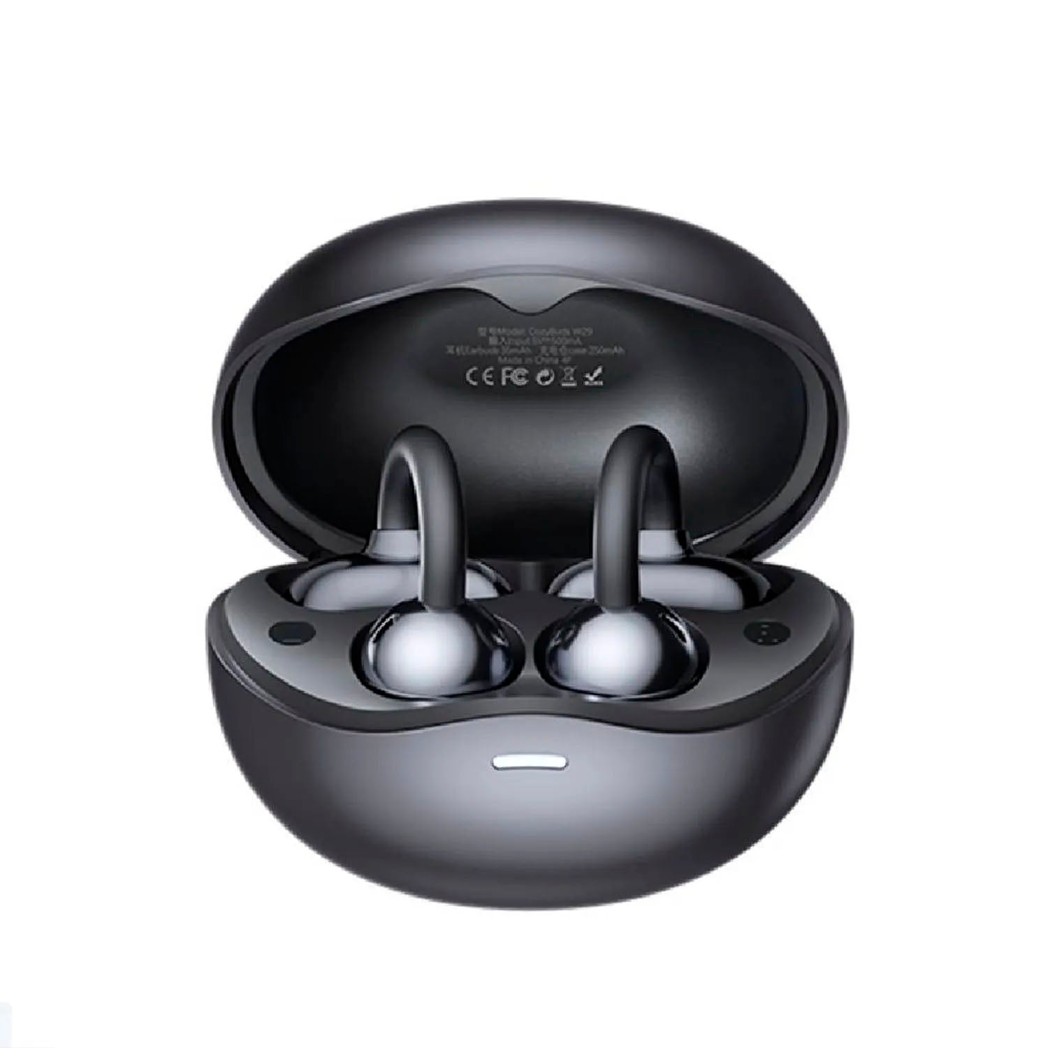 Remax - Audífonos CozyBuds W29 Negro Clip-On Bluetooth 5.4