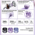 Remax - Audífonos CozyBuds W29 Púrpura Clip-On Bluetooth 5.4
