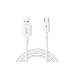 REMAX - Cable RC-183A USB a USB Tipo-C Blanco 6A Carga Rápida 2m
