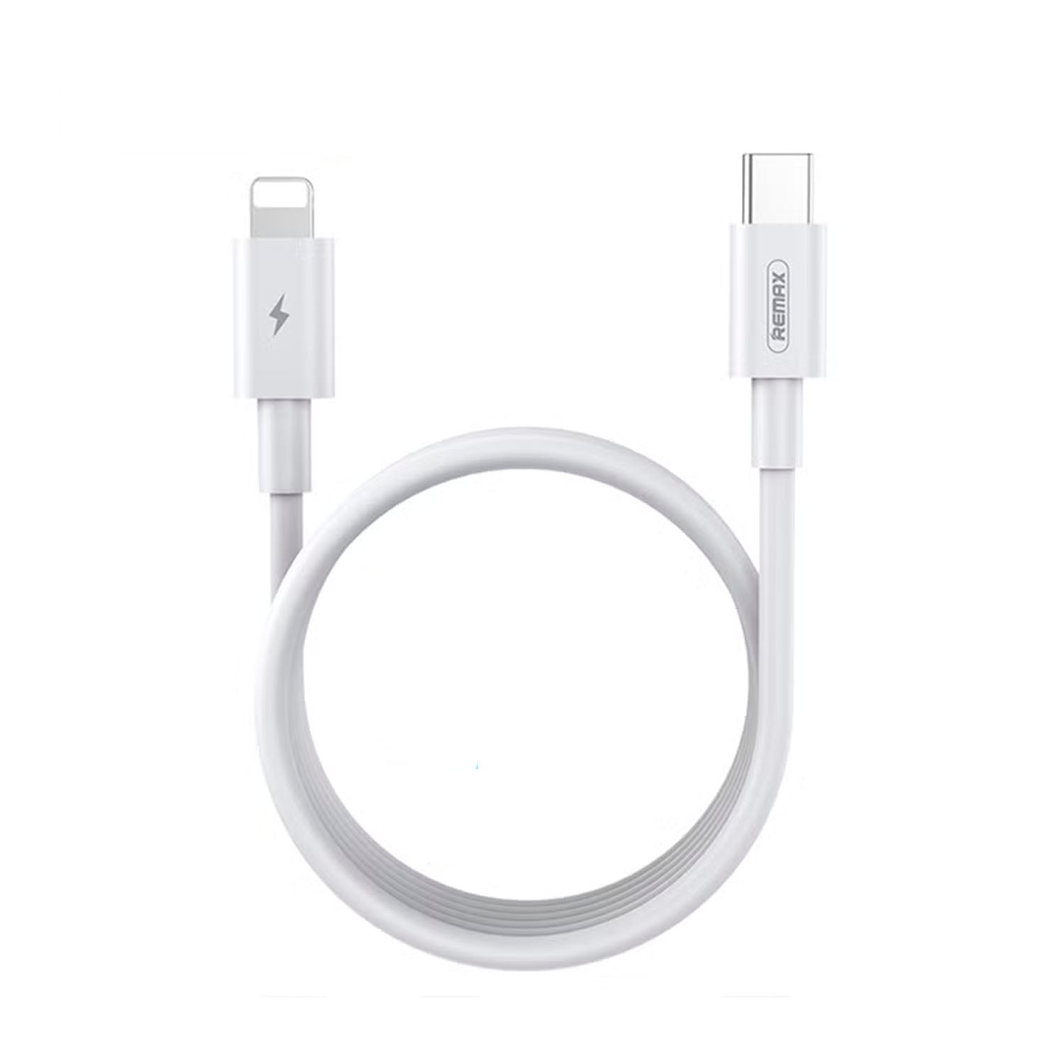 REMAX - Cable USB-C a Lightning RC-183i Blanco 2 Metros Carga Rápida PD
